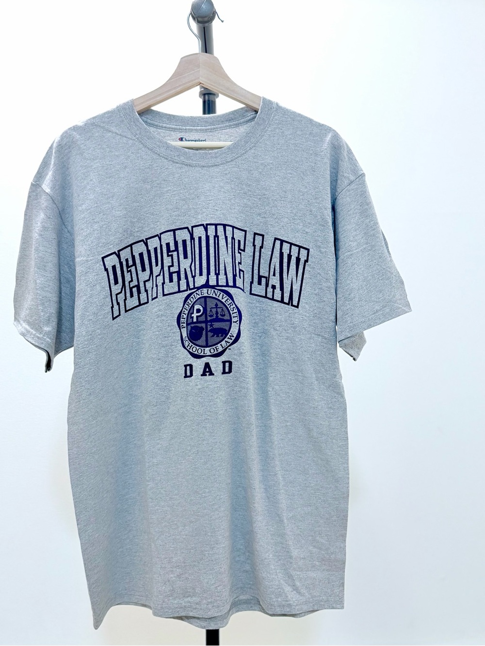Champion Gray Pepperdine Law 'Dad' Alumni Tee - Picture 1 of 2
